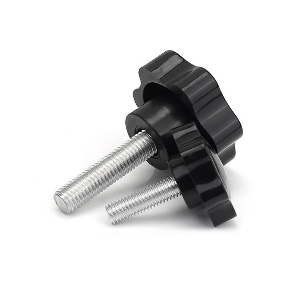 M5 M6 M8 Thumb Screws Six-petal Flower Plastic Head 32# 32mm Hand Grip Knob Bolt