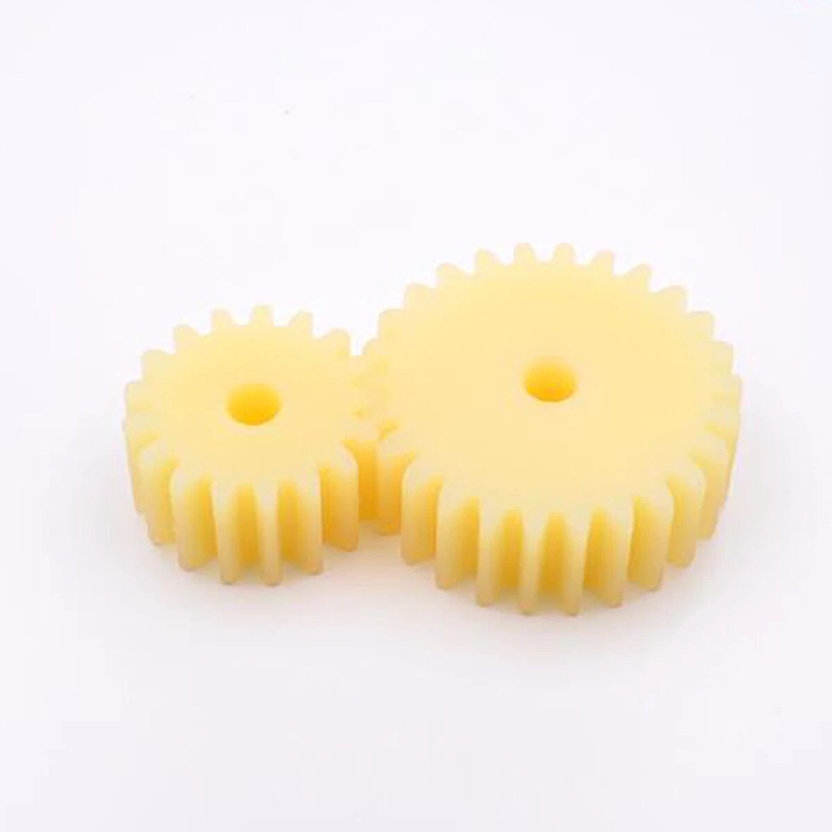 2 Mod Spur Gear Plastic Nylon Gear 10T-50T Teeth Transmission Gear for CNC Motor