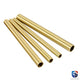 H62 Brass Round Tube | OD 2–80mm × 200mm | Hollow Brass Pipe Multiple Sizes