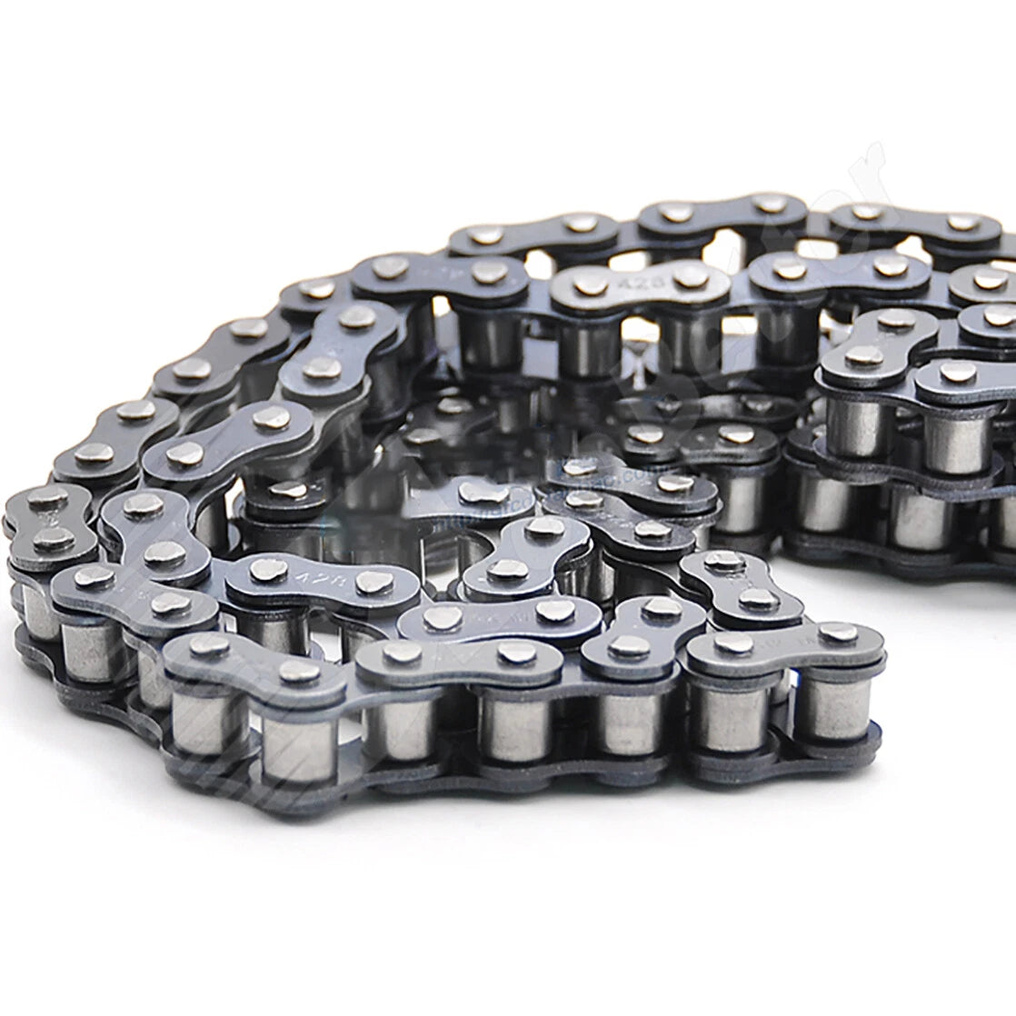 Roller Chain Single Strand 04C 06A 06B~16A Carbon Steel Industrial Roller Chain