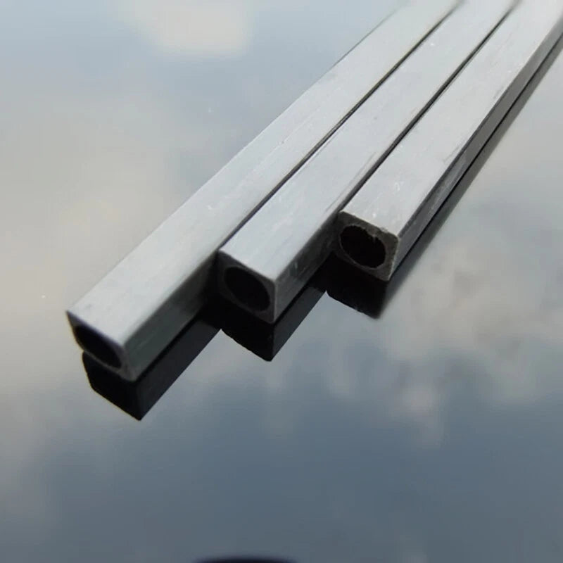 Carbon Fiber Square Tube 200mm — RC Airplane, Drone & Model Frames (2mm–10mm OD)