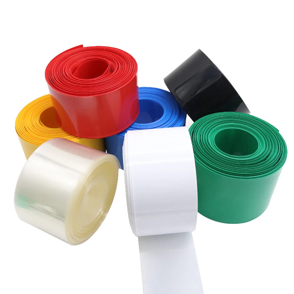 Large Diameter PVC Heat Shrink Tubing 110mm–380mm | RC Battery Pack & Wire Insulation