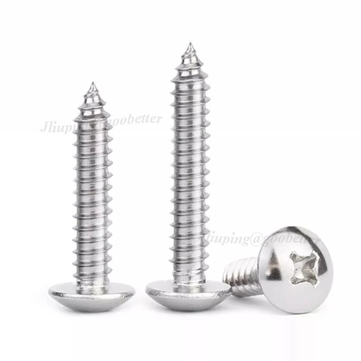 M3 M3.5 M4 M4.2 Phillips Truss Head Self Tapping Screws – A2 304 Stainless Steel