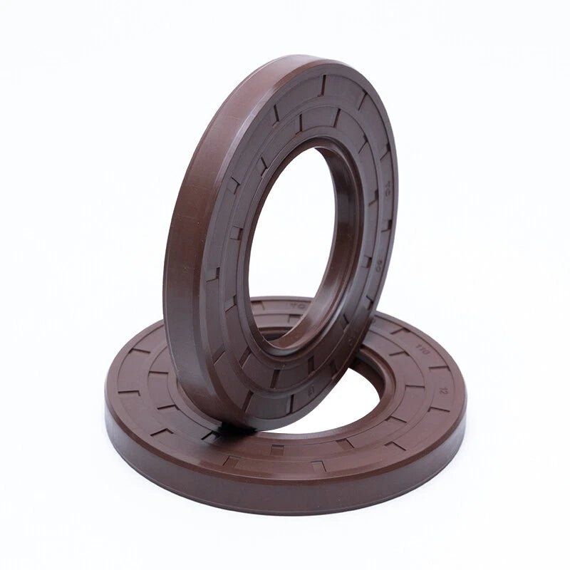FKM TC Oil Seal — Rotary Shaft Seal, Double Lip with Spring, 50–60mm ID