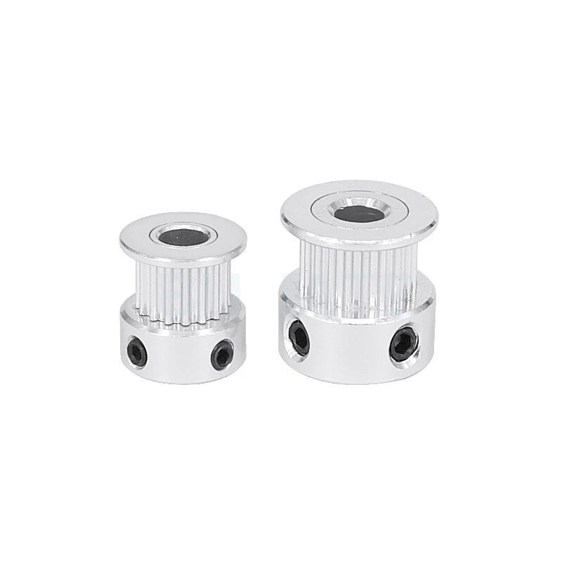 GT2 16/20/30/40T Width 6mm Aluminum Timing Belt Pulley 5/6.35/8mm For 3D Printer