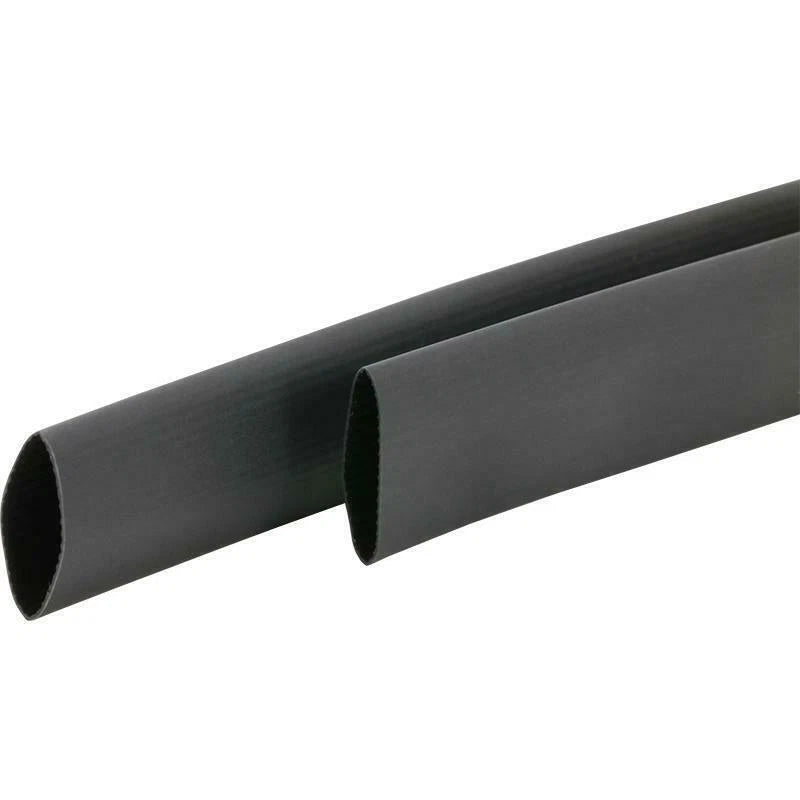 Heat Shrink Tubing 2:1 Ratio Black — 30mm to 150mm Electrical Cable Sleeving