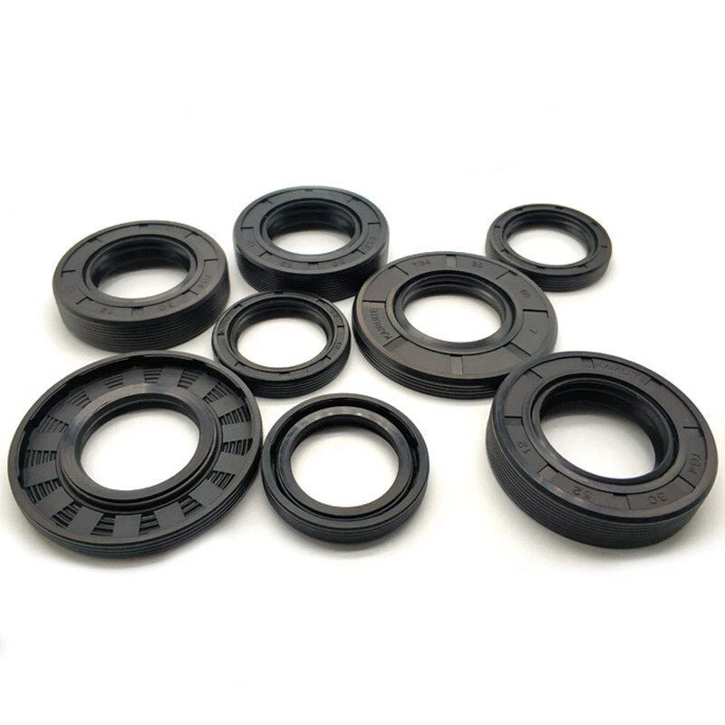 NBR TC Oil Seals — Double Lip Rotary Shaft Seal, Nitrile Rubber, Metric Sizes