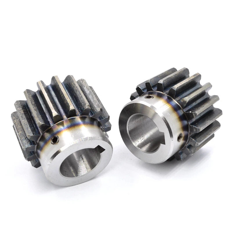 2.5 Mod 15T - 32T Precision Spur Pinion Gear With Step 45# Steel Motor Gear