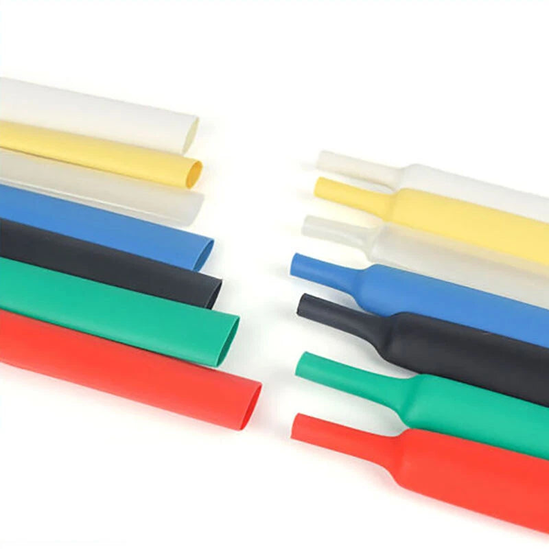3:1 Dual-Wall Heat Shrink Tubing with Adhesive | φ1.6mm–φ65mm | 8 Colors