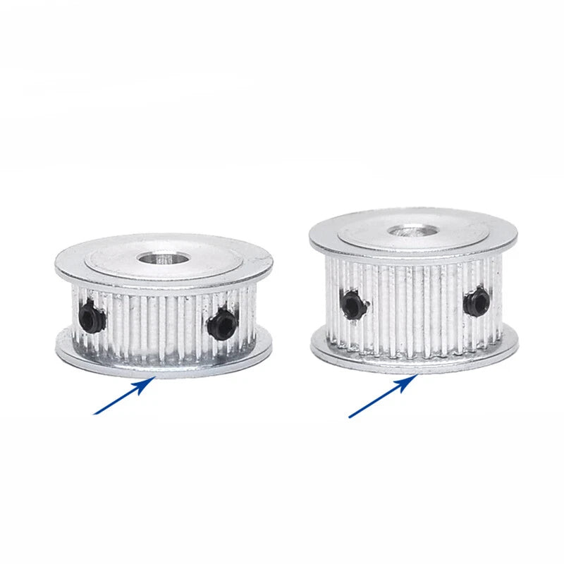 HTD-3M 12T-90T Timing Belt Pulley Pitch 3mm Without Step Drive Pulley Width 16mm