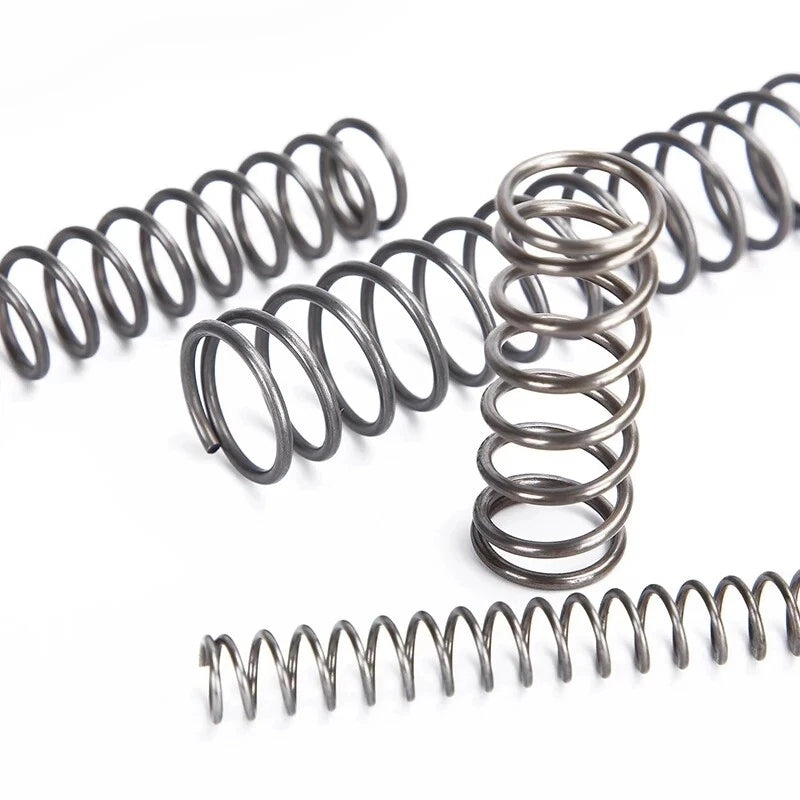 Wire Dia 0.6mm-1.5mm Compression Spring 304 Stainless Steel Pressure Springs
