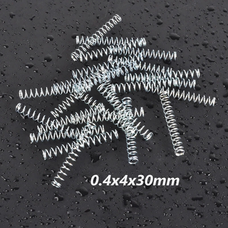 Small Compression Springs Ballpoint Pen Spring 0.4mm Wire Dia 20 25 30mm Long