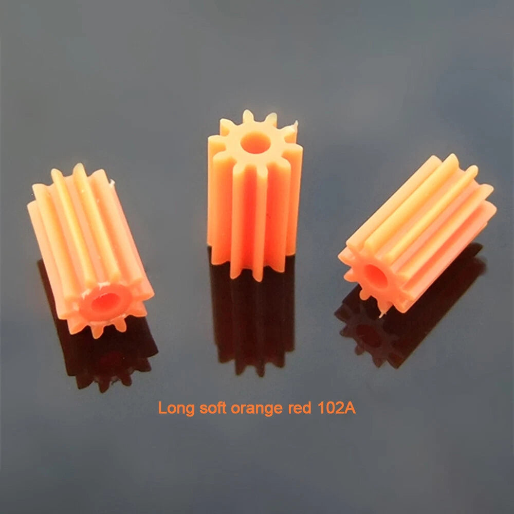Main shaft Pinion Gear 0.5 Module Toy Helical Parts Model DIY Plastic Gears Hole