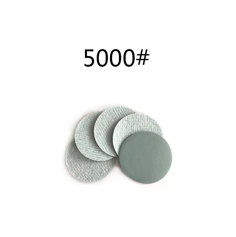 2“ 50mm Wet & Dry Sandpaper Waterproof Hook & Loop Sanding Discs 800-10000 Grit