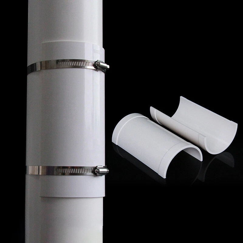 PVC Repair Pipe Fitting Reducing Tee Reducer Drain Pipe Fittings White 50-200mm