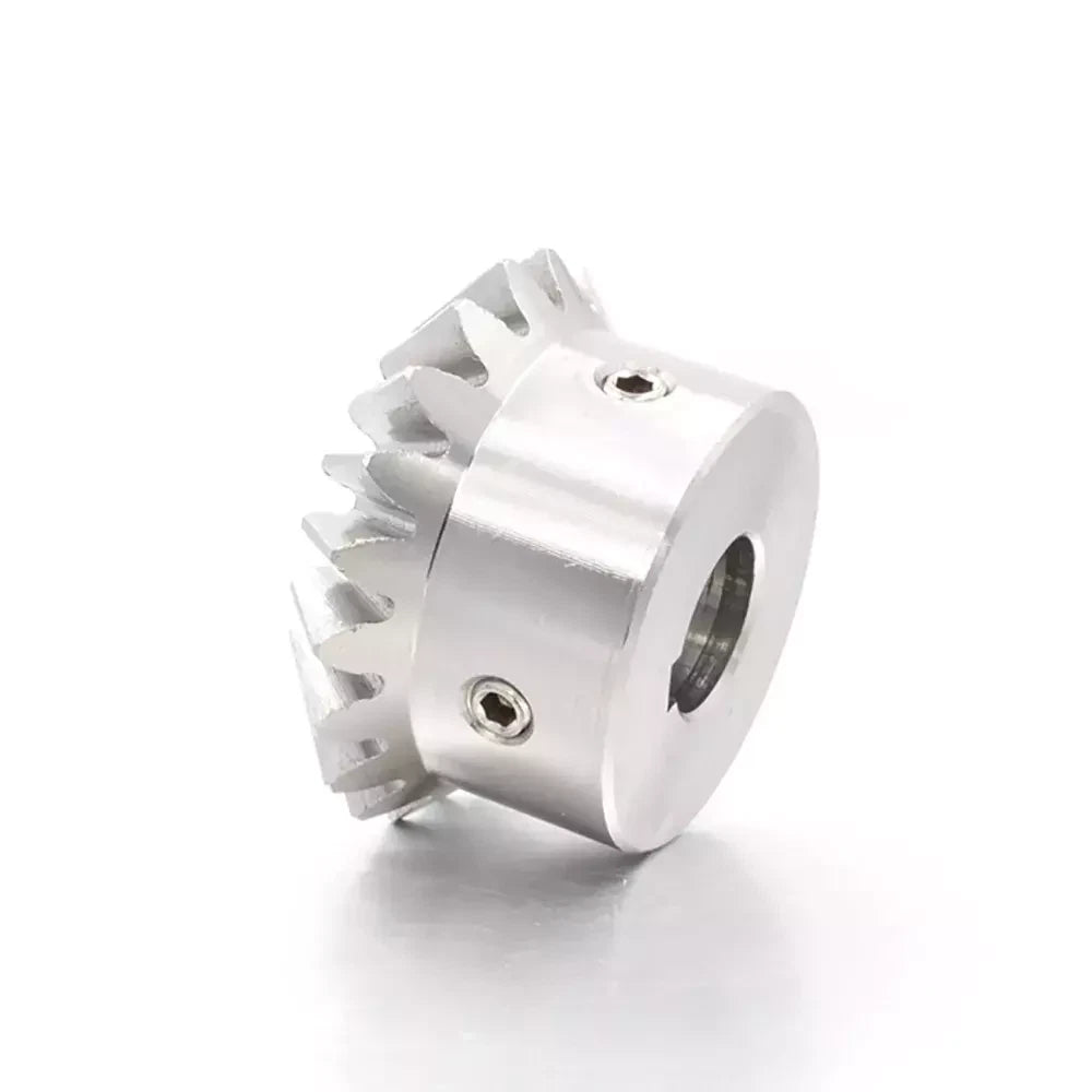 Bevel Gear Stainless Steel 0.8/1/1.5/2/2.5/3 Mod 1:1 Pairing 15/20/25/30 Teeth
