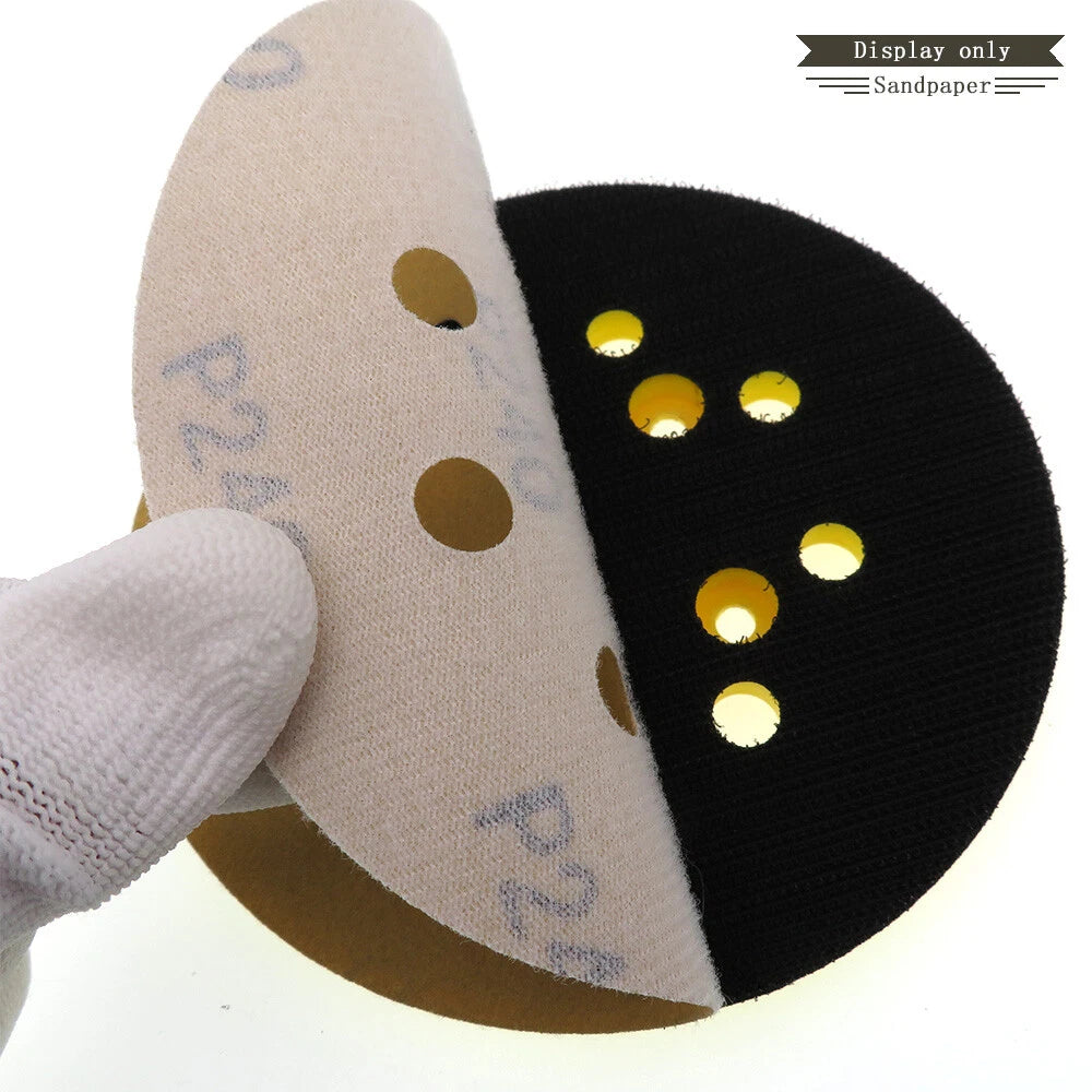 8 Hole 125mm Hook and Loop Sanding Discs 40 - 1000 Grit 5 inch Orbital Sandpaper