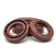 TC Skeleton Oil Seals — Double Lip FKM Fluororubber, ID 8–100mm, Height 5–8mm