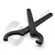 C Spanner Hook Wrench Flat Teeth Slotted & Roller Bearing Nut 22mm 26 mm~160mm