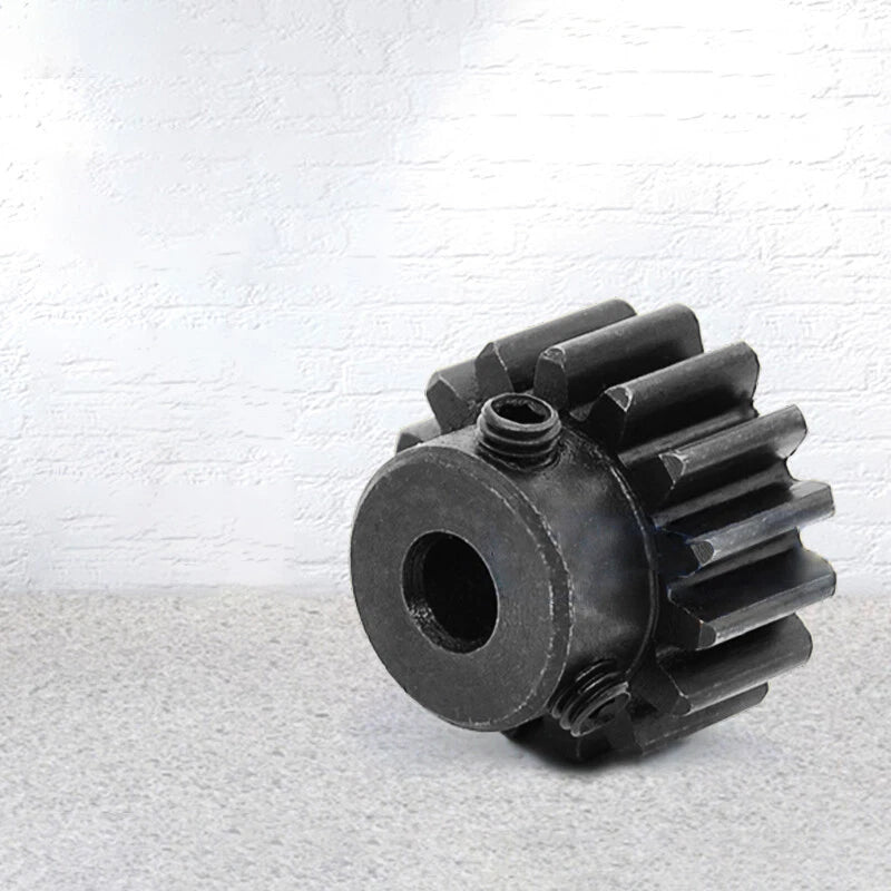 Modul 1.5 Spur Gears 12-50 Teeth Pinion Gear 5mm-25mm Bore With Screw Hardened