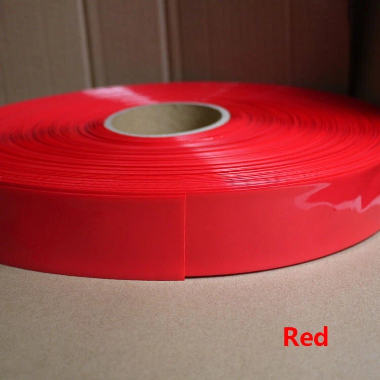 PVC Heat Shrink Tubing – Battery Sleeve Wrap, Colorful, Flat Width 7mm–45mm - HomeDIYer