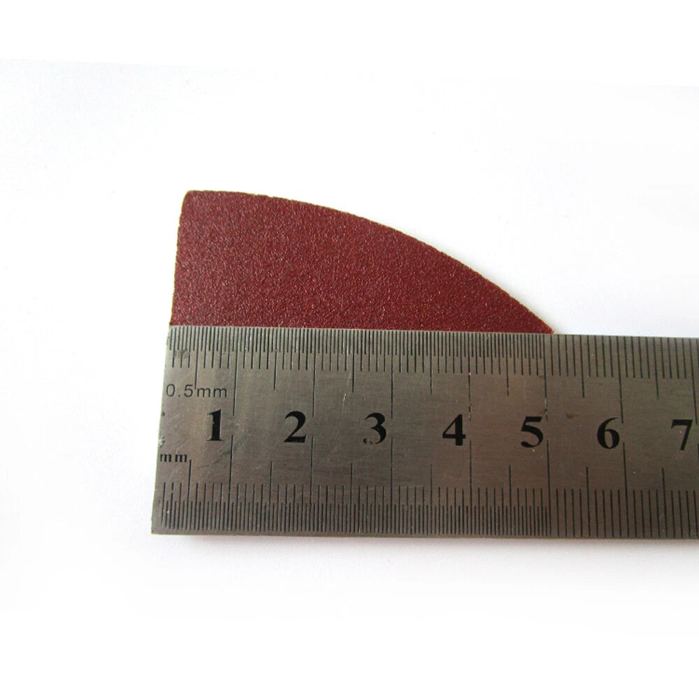 38x52mm Sanding Sheets Finger Pad Multitool Dry Sandpaper 80 120 180 240 Grit