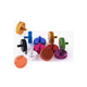 M3 / M5 Flat Head Thumb Screws – Knurled Hand Grip Knob Bolts for Computer Case (Aluminum, 10 Colors)