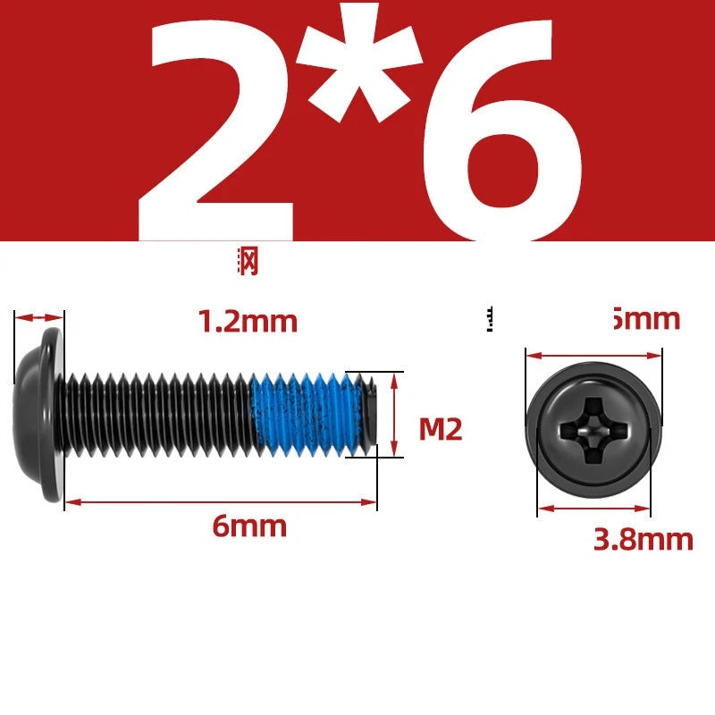 M2–M6 Flanged Button Head Screws – Carbon Steel, Phillips Drive, Nickel or Black Zinc Plated