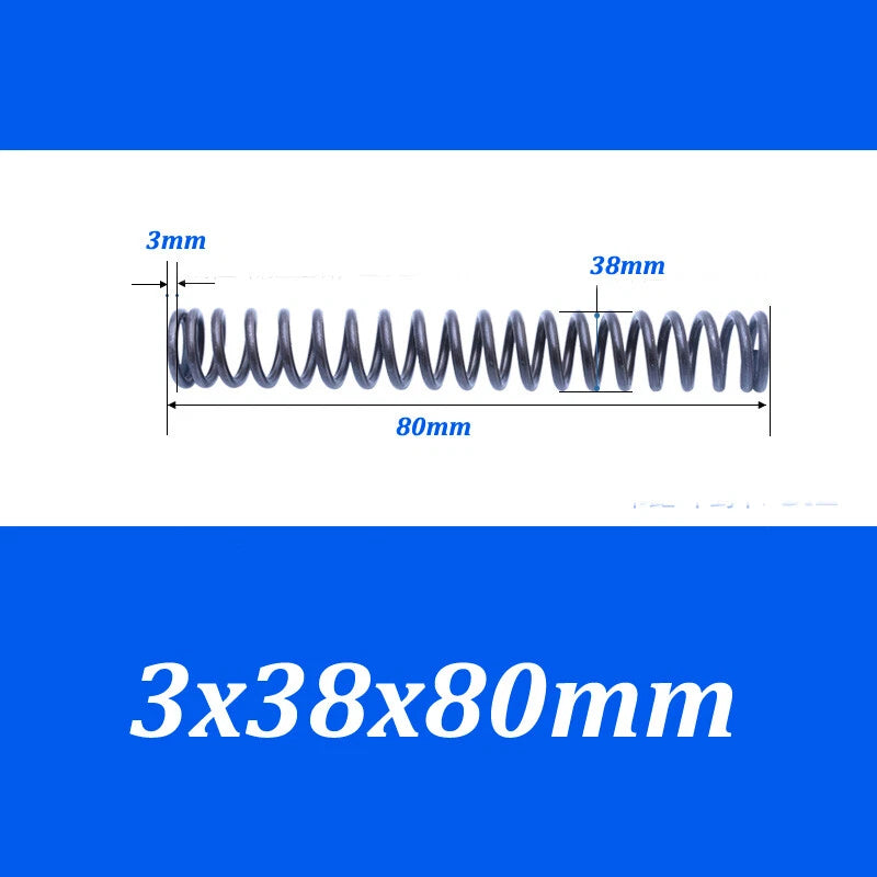 Compression Spring 30-40mm Diameter & 20-100mm Length Pressure Big 3mm Wire Dia
