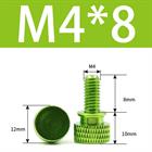 M3 M4 Anodized Aluminum Thumb Screws — Knurled Head Hand Bolts for PC Case, Fishing Rigs & DIY Projects