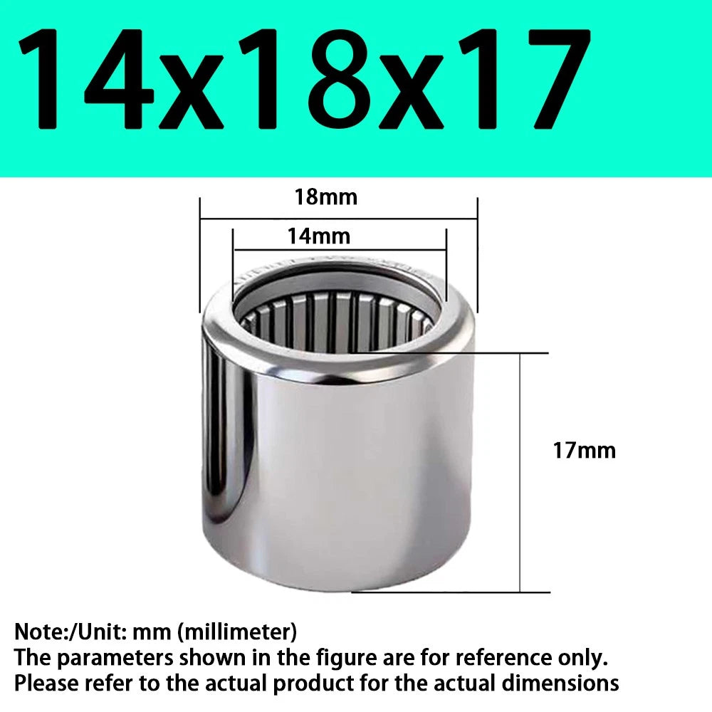 INA HK0306~HK1410 Needle Roller Bearings ID 3/4/5/6/7/8~40mm Bearing Steel
