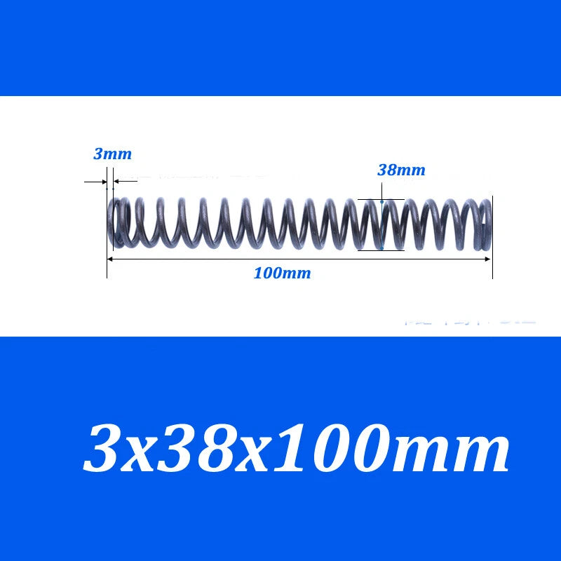 Compression Spring 30-40mm Diameter & 20-100mm Length Pressure Big 3mm Wire Dia