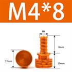 M3 M4 Anodized Aluminum Thumb Screws — Knurled Head Hand Bolts for PC Case, Fishing Rigs & DIY Projects