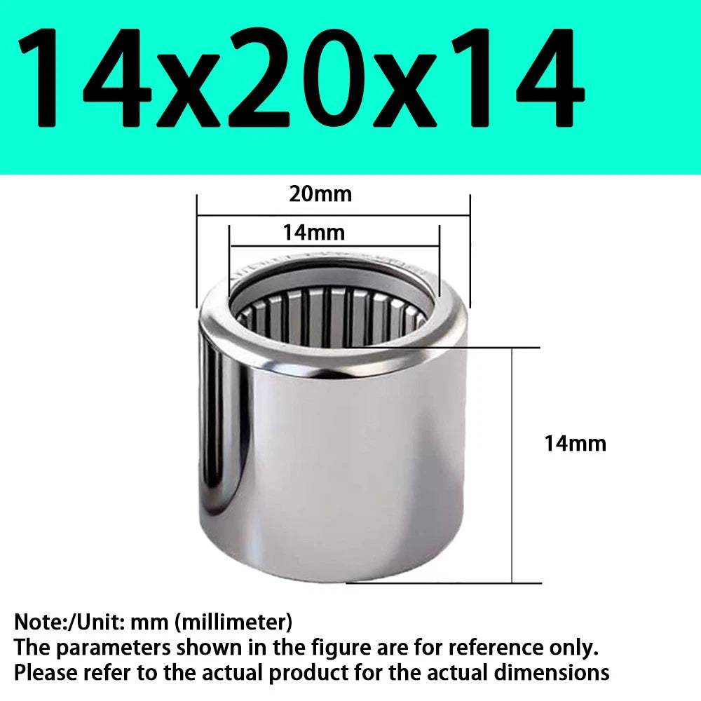 INA HK0306~HK1410 Needle Roller Bearings ID 3/4/5/6/7/8~40mm Bearing Steel