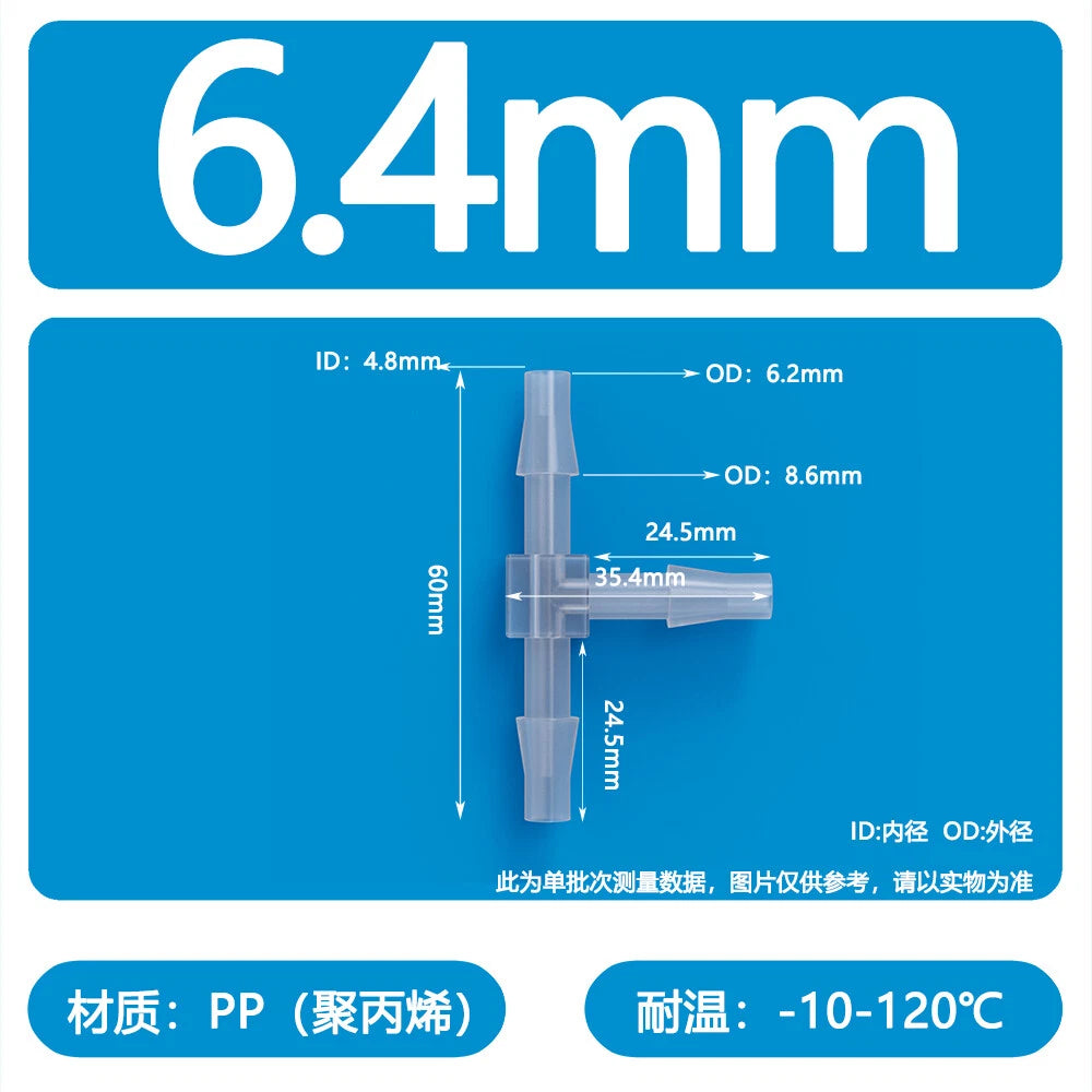 Plastic Pagoda Tubes Reducer Joint 2 3 4Way Hose Connector Tube Splitter Fitting