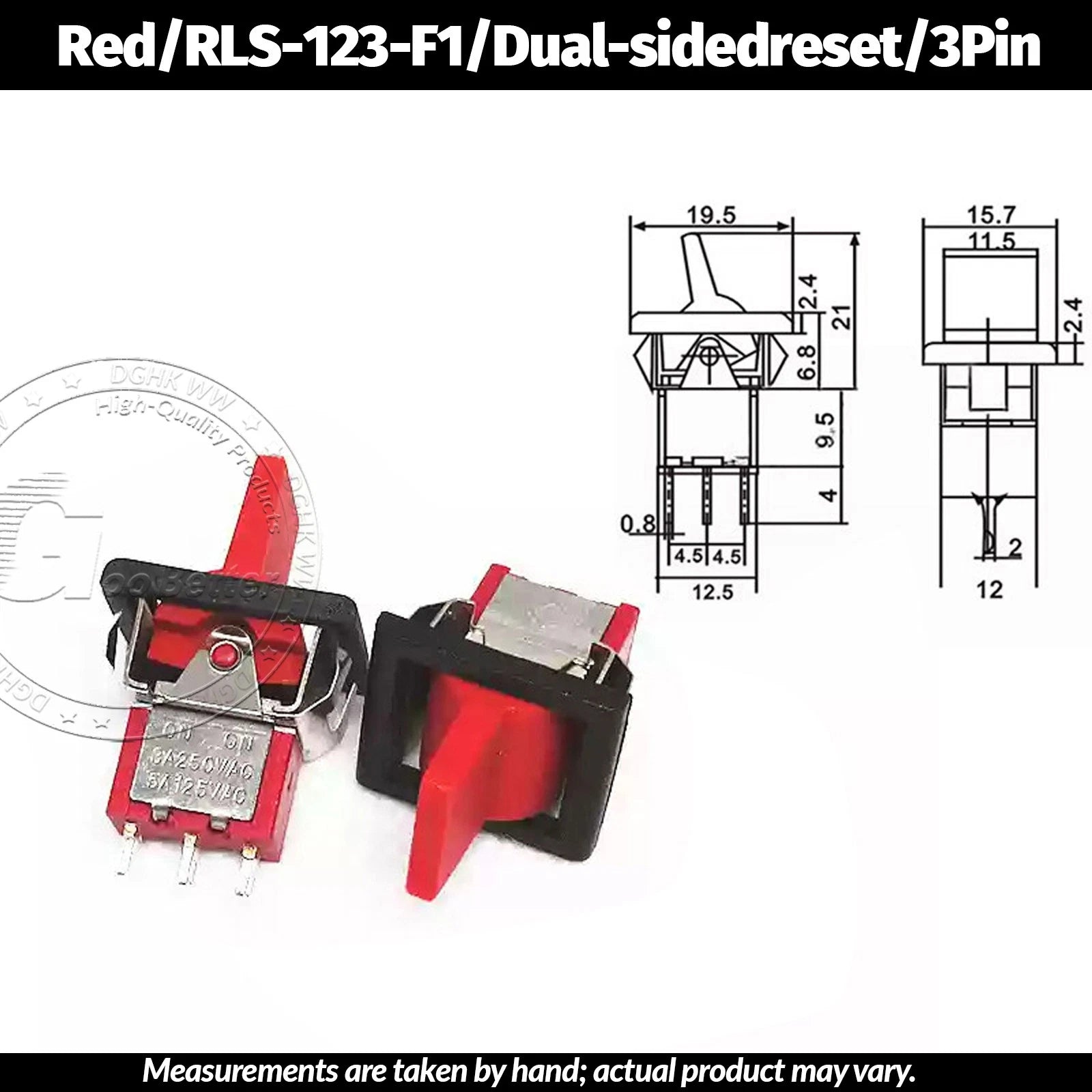 Miniature Toggle Switch — SPST/SPDT, 2–12 Pin, MTS/E-TEN/RLS Series, 79 Types