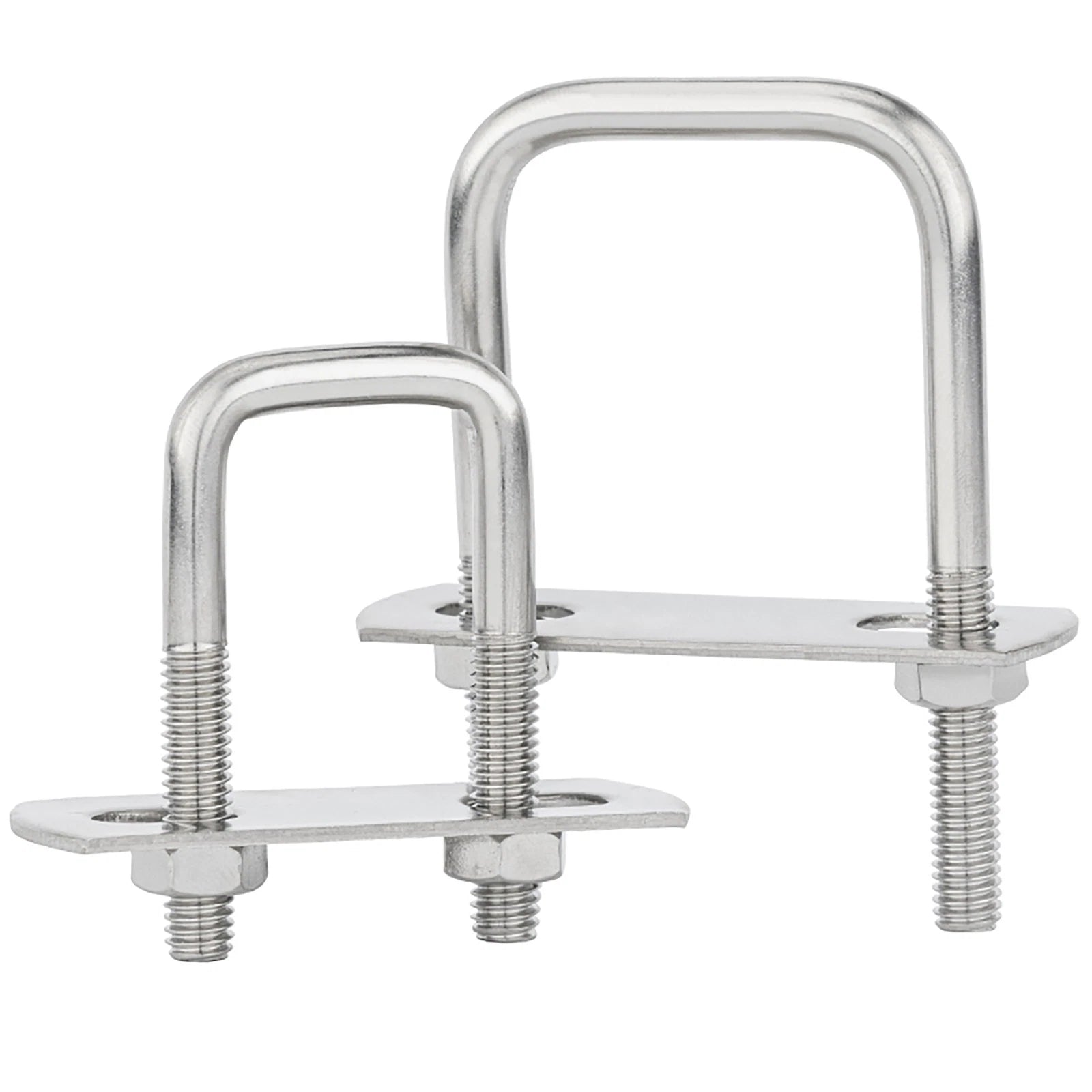M6 M8 M10 M12 U Bolt Plates & Nuts Standard U-Bolts Stainless Steel 304 Trailer