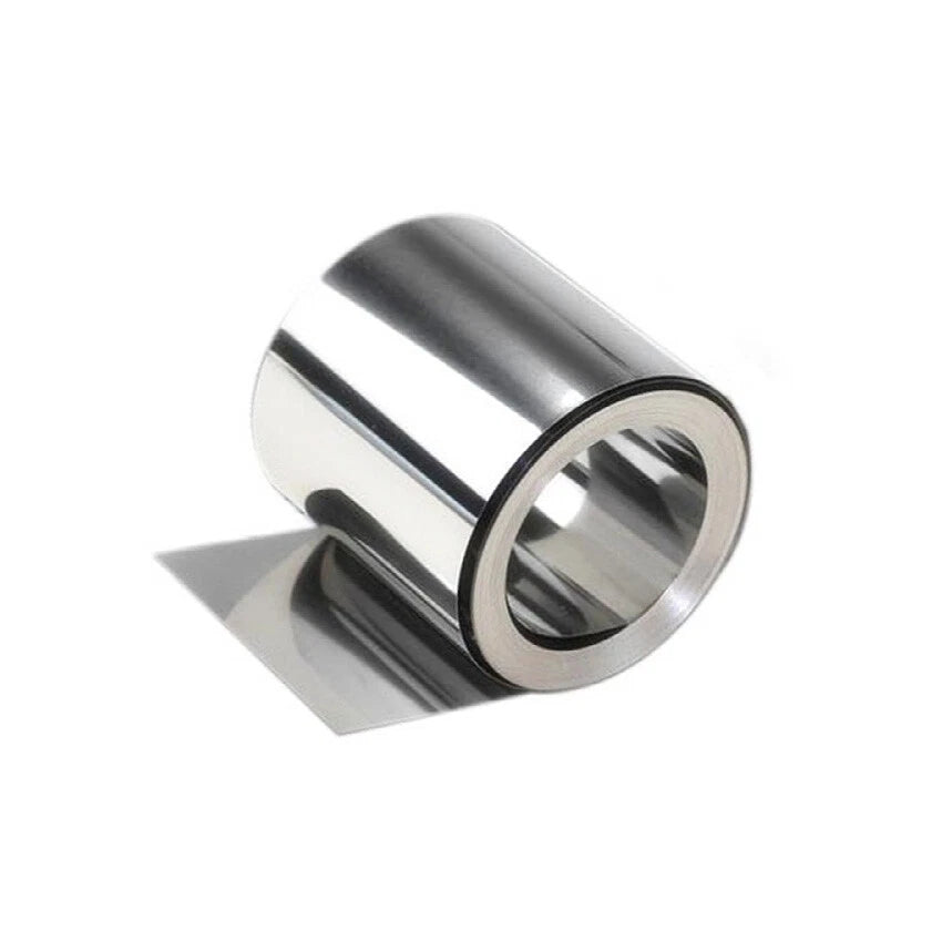 304 Stainless Steel Plate Band Foil Sheet Roll 0.02mm-2mm Thick 50mm-300mm Width