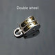 Metal Single Double Sheave Pulley Brass Wheel Swivel-Fixed Eye Lifting Rope