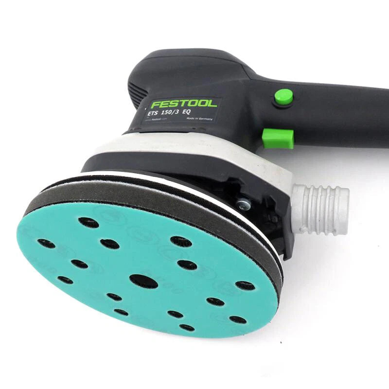 6" 150mm 15 Hole Polyester Film Green Sandpaper Wet Dry Sanding Discs P60-P2000