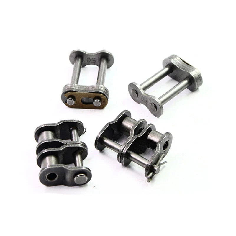 Duplex Row Roller Chains Full/Half Master Connecting Links 06B 08B 10A 12A - 32A