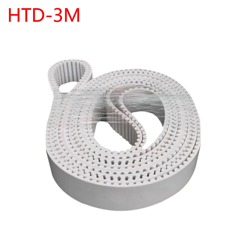 HTD 3M Closed Loop Timing Belt 10mm Wide – PU Polyurethane, Pitch 3mm, 483mm to 2181mm