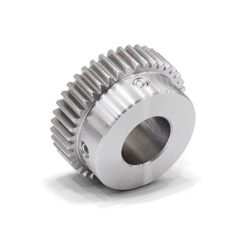 1 Mod Stainless Steel Spur Gear 15 - 50 Teeth Pinion Gear With Step Motor Gear