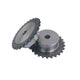 Simplex Sprocket Wheel for #25 (04C) Roller Chain, 9T-30T, Pitch 1/4" （6.35mm）