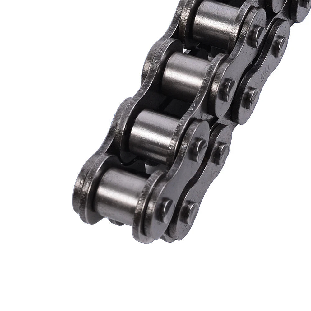 #25, #35, #40, #50, #60 Simplex Roller Chains 1/4", 3/8", 1/2", 5/8", 1" Pitch