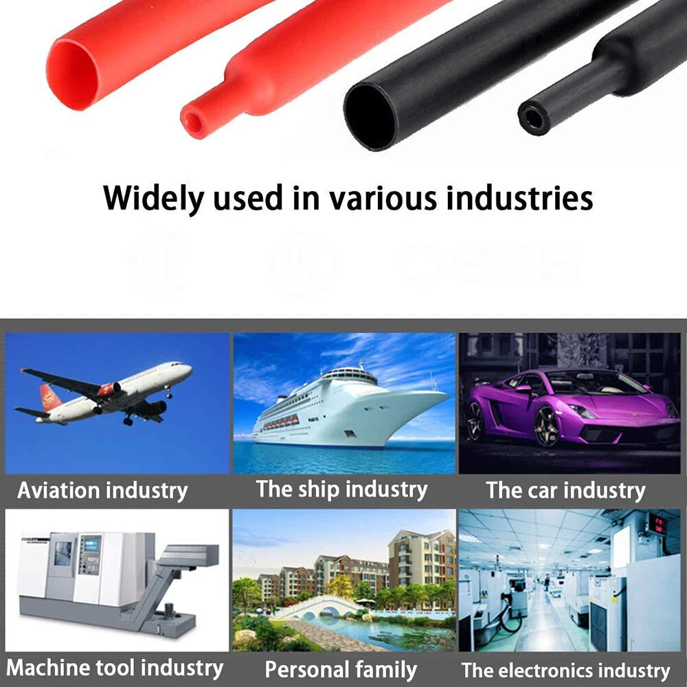 4:1 Ratio Adhesive Glue Lined Heat Shrink Tubing — Waterproof Heatshrink Sleeving
