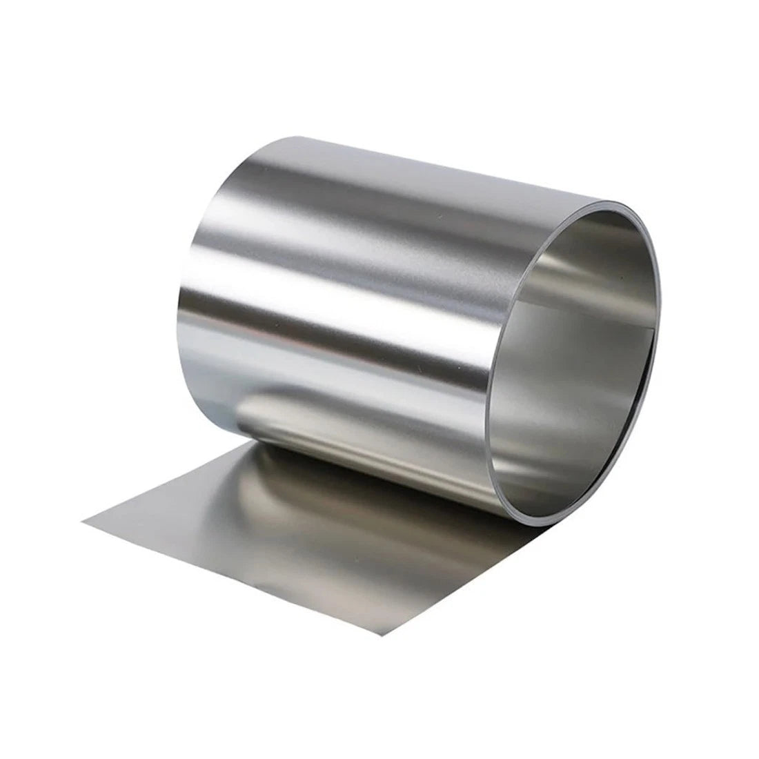 Titanium Foil Plate Sheet TA1/TC4 0.01mm~0.6mm Thick Metal Sheet Foil Band Roll
