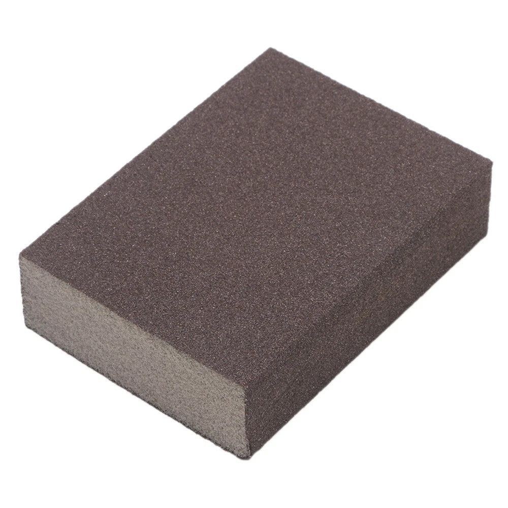 Rectangular Foam Sanding Blocks — P60 to P400 Grit Wet & Dry Sanding Sponge for Flat and Curved Surfaces