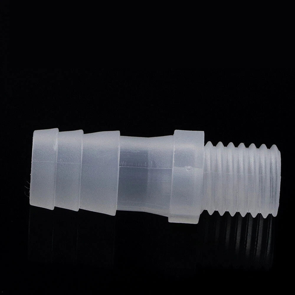 BSP Metric External Thread Straight Barb Connector – Plastic Hose Pipe Fitting