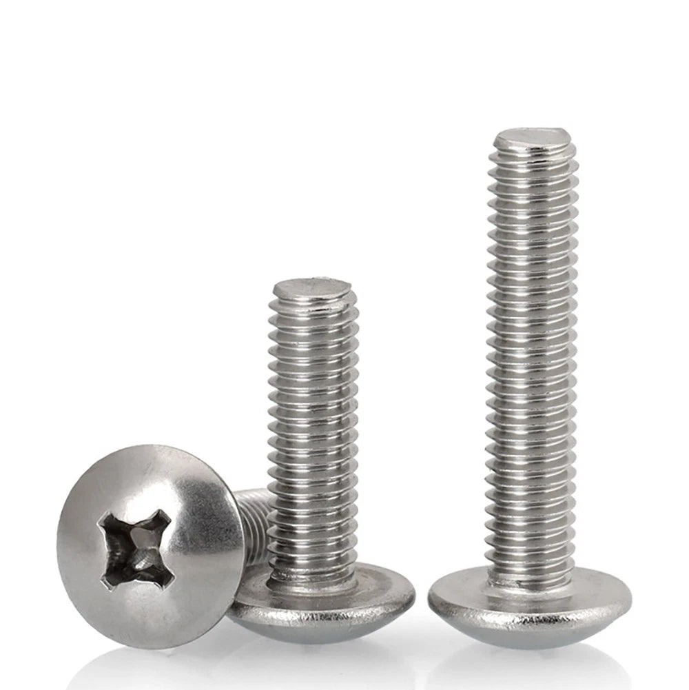 Phillips Flat Head Machine Screws M2-M8 | A2/A4 Stainless Steel